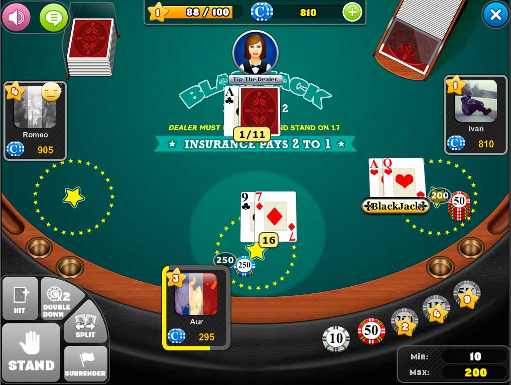 покер блекджек онлайн
