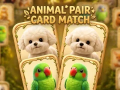 Permainan Animal Pair Card Match secara online