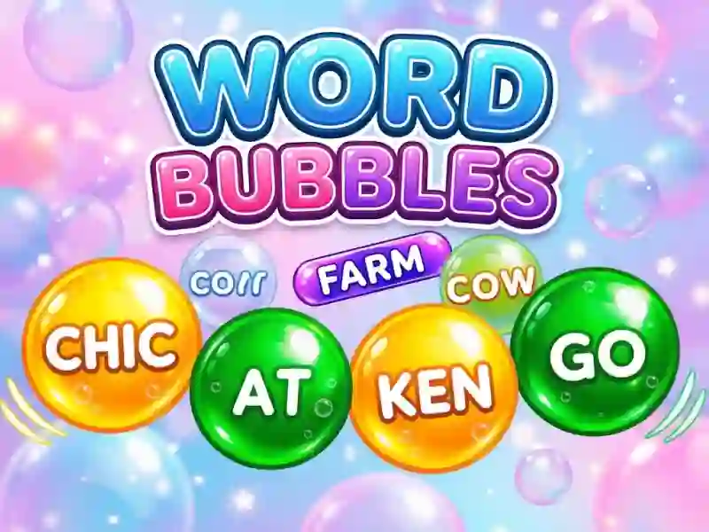 Spill Word Bubbles online