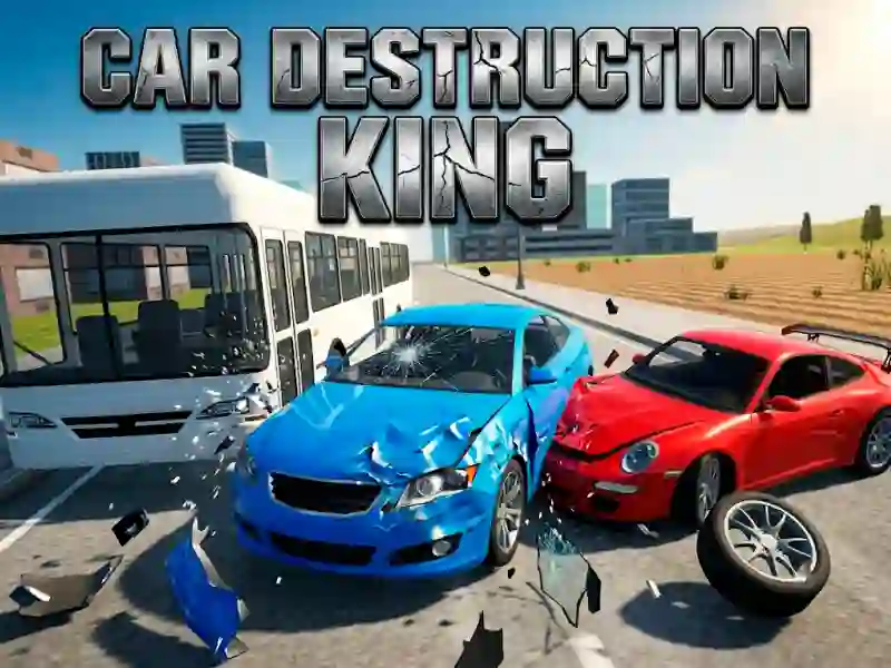 Гульня Car Destruction King онлайн