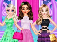 Princesses Different Style Dress Fashion — bezplatná online hra