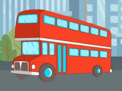 Cluiche Bus Jigsaw ar líne