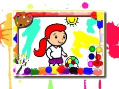 Igra Football Coloring Book spletu