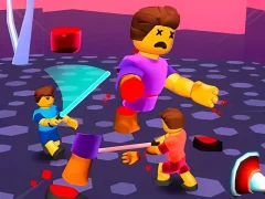 Hero Blocks Arena! Ragdoll Sword Fight — free online game