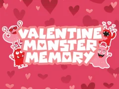 Valentine Monster Memory — jogo online grátis
