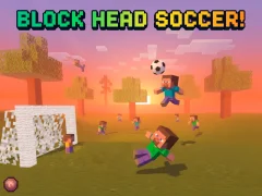 Igra Block Head Soccer spletu