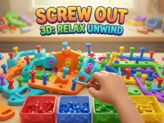 Гаме Screw Out 3D: Relax Unwind онлајн