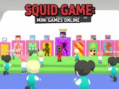 Leikur Squid Game: Mini Games Online á netinu