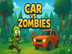 Игра Car Vs Zombies онлајн