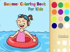 Summer Coloring Book For Kids — free online game