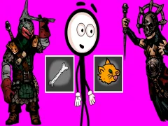 Stickman Choosing actions — free online game