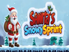Santas Snowy Sprint — free online game
