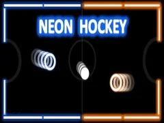Гульня Neon Hockey  онлайн