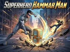 Superhero Hammar Man — 無料オンラインゲーム