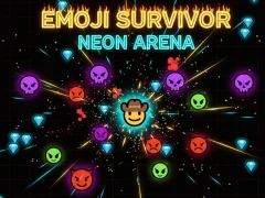 Emoji Survivor - Neon Arena — free online game