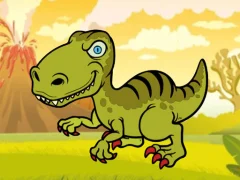 Igra Ice Age Funny Dinosaurs Coloring online