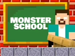 Monster School: Roller Coaster & Parkour — free online game