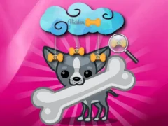 Funny Doggy Hidden Bones — bezplatná online hra