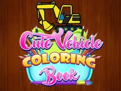 Игра Cute Vehicle Coloring Book онлајн