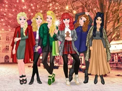 Permainan Princesses Christmas Rivals secara online