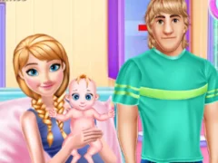 Pregnant Anna and Baby Care — free online game