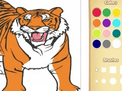 Tiger Coloring Book — free online game