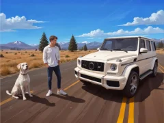 Gêm G Wagon City Driver ar-lein