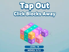 Tap Out Click Blocks Away — free online game