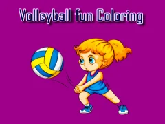 Volleyball Fun Coloring — free online game