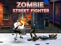 Cluiche Zombie Street Fighter ar líne