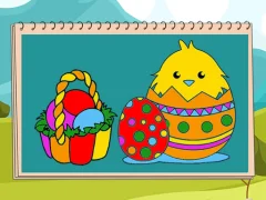 Spel Coloring Book Easter online