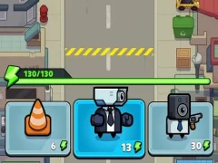 Toilet fight Police vs zombie – ingyenes online játék