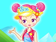 Sue Summer Fashion — bezplatná online hra