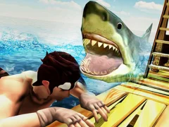 Гаме Raft Angry Shark Hunting онлајн