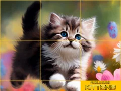 Puzzle Sliding Kittens — لعبة مجانية اون لاين