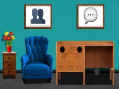 G2M Blue House Escape — لعبة مجانية اون لاين
