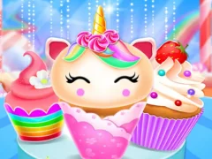 Unicorn Mermaid Cupcake Cooking Design — free online game
