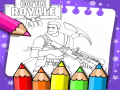 Spel Fortnite Coloring Book online