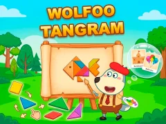 Wolfoo Tangram — free online game