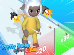 Pretty Sheep Run — free online game
