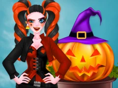 खेल Pumpkin Carving with Harley ऑनलाइन