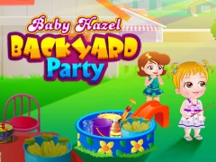 Baby Hazel Backyard Party — bezplatná online hra