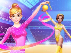 Gymnastics Girls Dress Up Game — ücretsiz çevrimiçi oyun