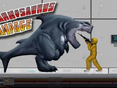 Logħba Sharkosaurus Rampage onlajn