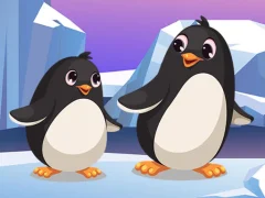Lojë Penguin Jigsaw në internet