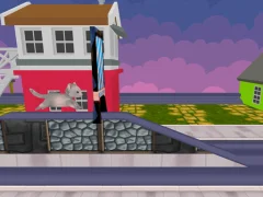Jeu Cat Candy Run en ligne