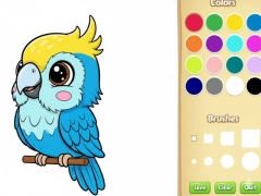 Kawaii Animal Coloring Book — безплатна онлайн игра
