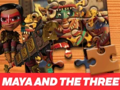 Maya and the Three Jigsaw Puzzle — free online game
