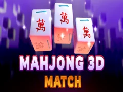Mahjong 3D Match — free online game