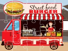 Burger Trucks Jigsaw — free online game